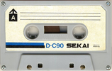 Compact Cassette Sekai 90 Type I Normal 1974 Argentina