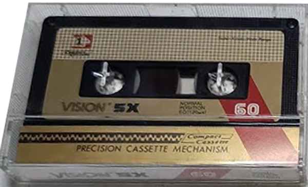 Compact Cassette Vision SX 60 Type I Normal 1982 Europe