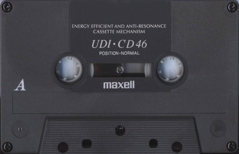 Compact Cassette Maxell UDI-CD 46 Type I Normal 1996 Europe