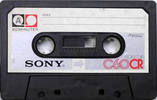 Compact Cassette Sony CR 60 Type II Chrome 1973 Japan