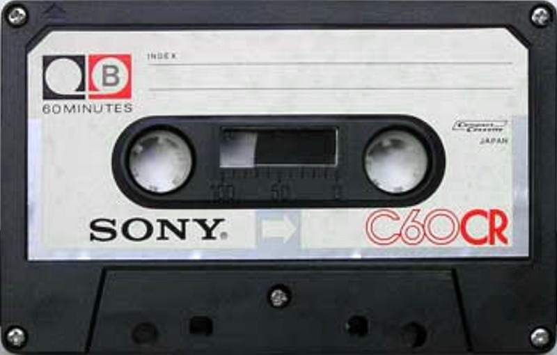 Compact Cassette Sony CR 60 Type II Chrome 1973 Japan