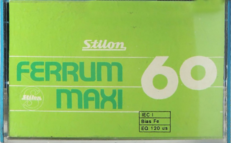 Compact Cassette Stilon 60 "Black" Type I Normal Poland