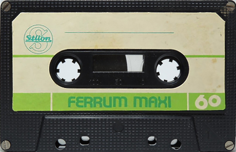 Compact Cassette Stilon 60 "Black" Type I Normal Poland