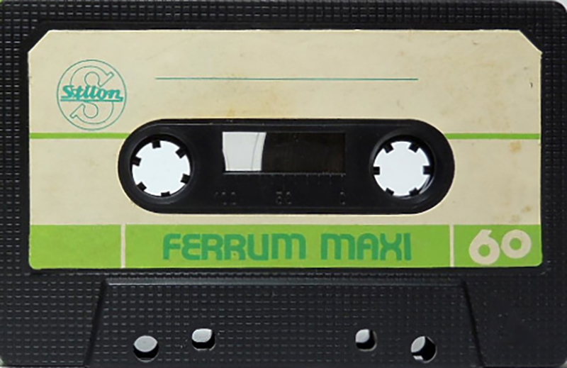 Compact Cassette Stilon 60 "Black" Type I Normal Poland