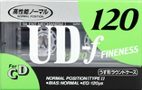 Compact Cassette Hitachi UD-f 120 Type I Normal 1990 Japan
