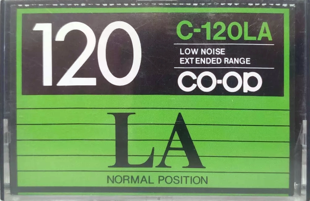 Compact Cassette CO-OP LA 120 Type I Normal 1979 Japan