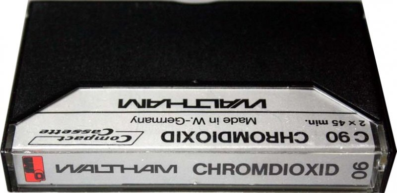 Compact Cassette Waltham 90 Type II Chrome 1979 Germany