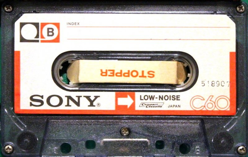 Compact Cassette Sony 60 Type I Normal 1973 Japan