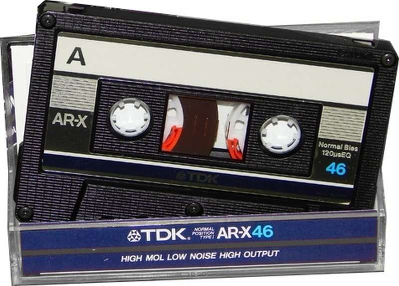 Compact Cassette TDK AR-X 46 Type I Normal 1985 Japan