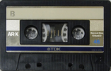 Compact Cassette TDK AR-X 46 Type I Normal 1985 Japan
