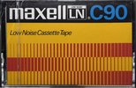 Compact Cassette Maxell LN 90 Type I Normal 1974 Europe