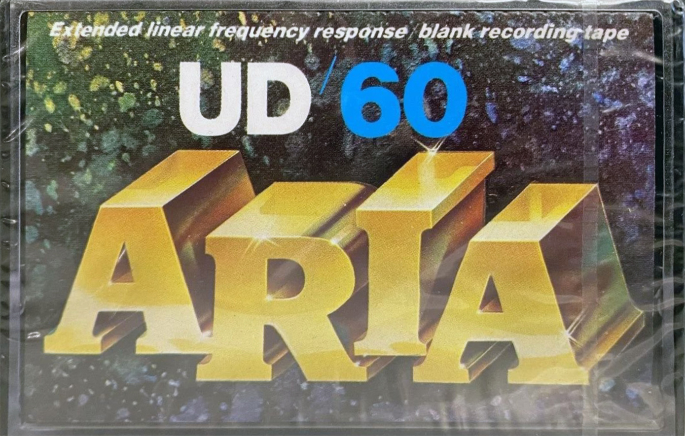 Compact Cassette Aria UD 60 Type I Normal 1978 Australia