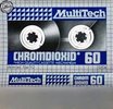 Compact Cassette MultiTech 60 Type II Chrome Germany