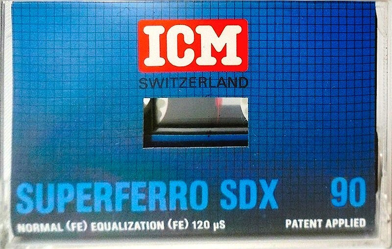 Compact Cassette ICM SDX 90 Type I Normal 1979 Europe