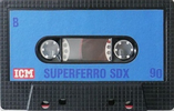 Compact Cassette ICM SDX 90 Type I Normal 1979 Europe