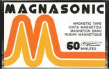 Compact Cassette Magnasonic 60 Type I Normal 1978 Mexico