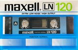 Compact Cassette Maxell LN 120 Type I Normal 1984 Europe
