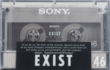 Compact Cassette Sony HF-X 46 "Exist 46G" Type I Normal 1988 Japan