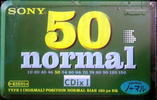 Compact Cassette Sony CDix I 50 "C-50CDX1D" Type I Normal 1996 Japan