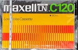 Compact Cassette Maxell LN 120 Type I Normal 1972 Worldwide