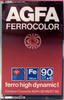 Compact Cassette AGFA Ferrocolor 90+6 Type I Normal 1979 Europe