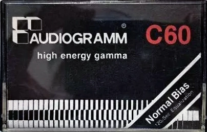 Compact Cassette Audiogramm 60 Type I Normal France