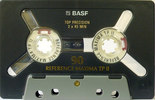 Compact Cassette BASF TP II Reference Maxima 90 Type II Chrome 1995 Europe