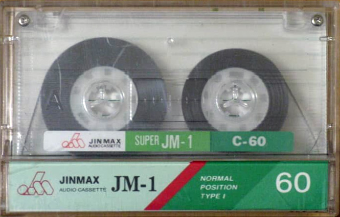 Compact Cassette Jinmax Super JM-1 60 Type I Normal South Korea