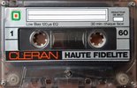 Compact Cassette Cleran Haute Fidelite 60 Type I Normal 1986 France