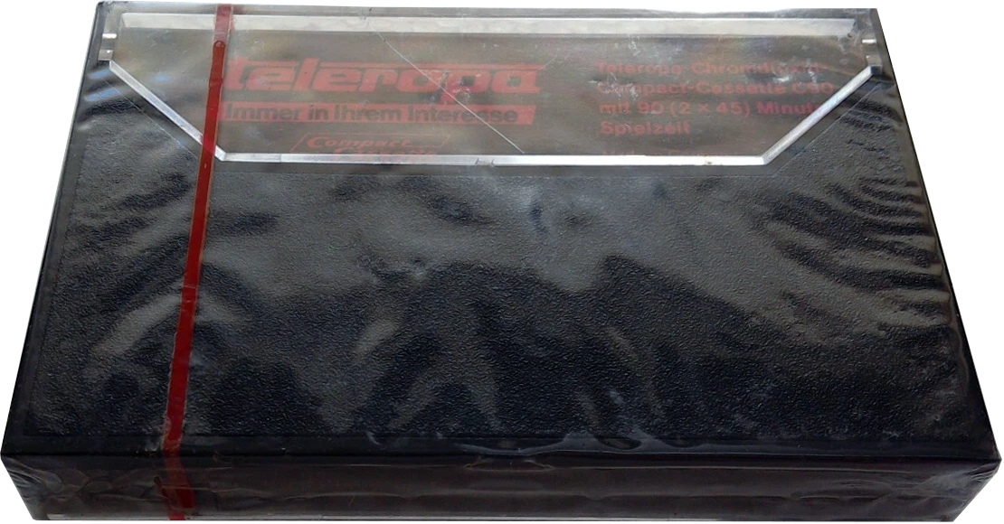 Compact Cassette Teleropa 90 Type II Chrome 1978 Germany