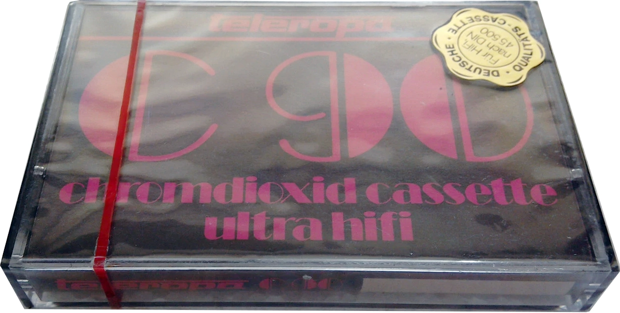 Compact Cassette Teleropa 90 Type II Chrome 1978 Germany