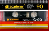 Compact Cassette Academy 90 Type I Normal Hong Kong