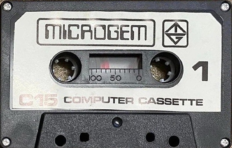Compact Cassette Microgem 15 Computer Cassette UK