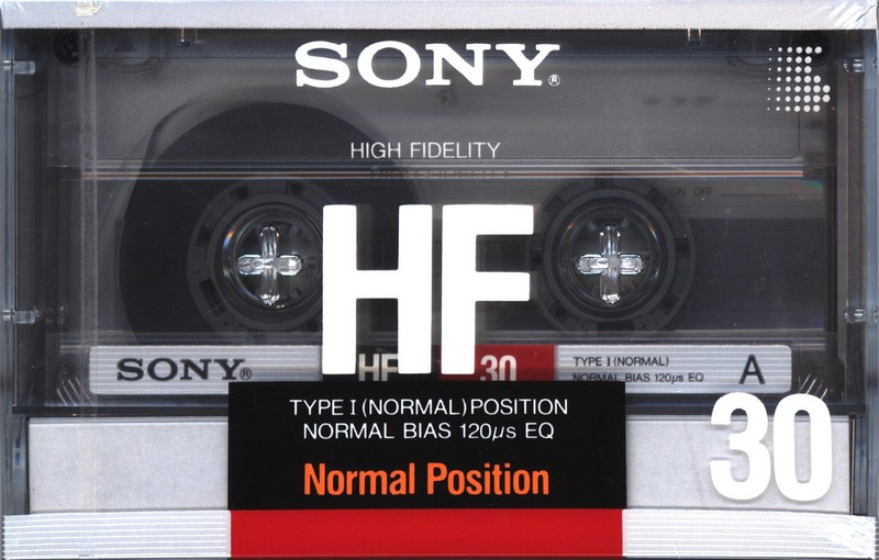 Compact Cassette Sony HF 30 Type I Normal 1988 Japan