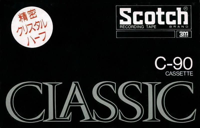 Compact Cassette Scotch Classic 90 Type III Ferro Chrome 1975 Japan