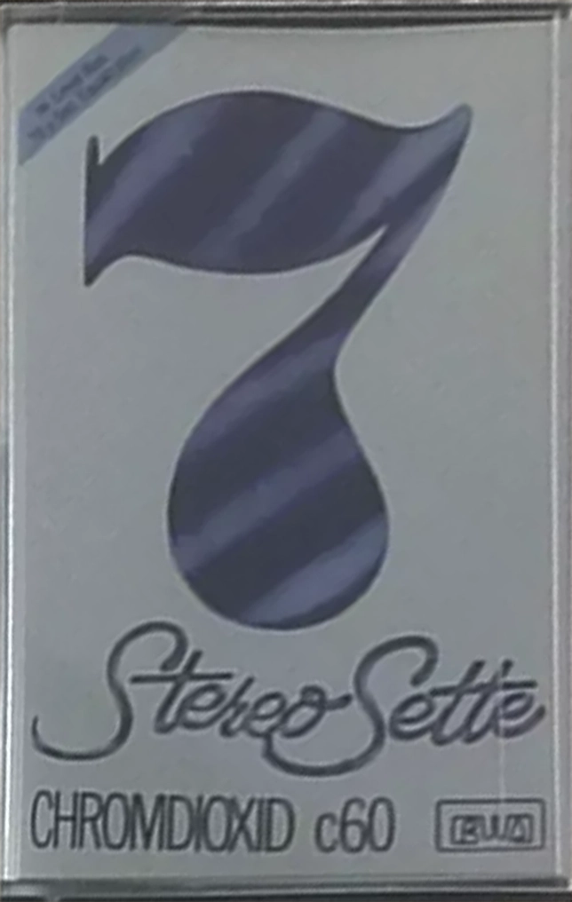 Compact Cassette BWA Recording Stereo Sette 60 Type II Chrome Italy