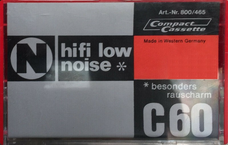 Compact Cassette Neckermann 60 "№ 800/865" Type I Normal 1974 Europe
