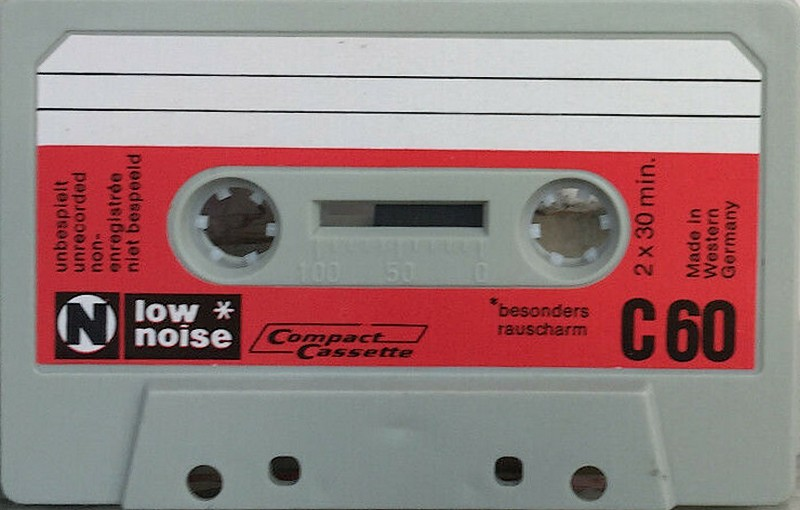 Compact Cassette Neckermann 60 "№ 800/865" Type I Normal 1974 Europe