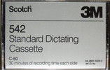 Compact Cassette Scotch 542 60 Dictating Cassette South Korea