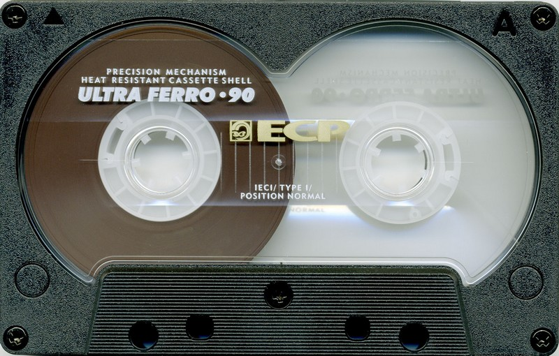 Compact Cassette ECP UF 90 Type I Normal 1997 Russia