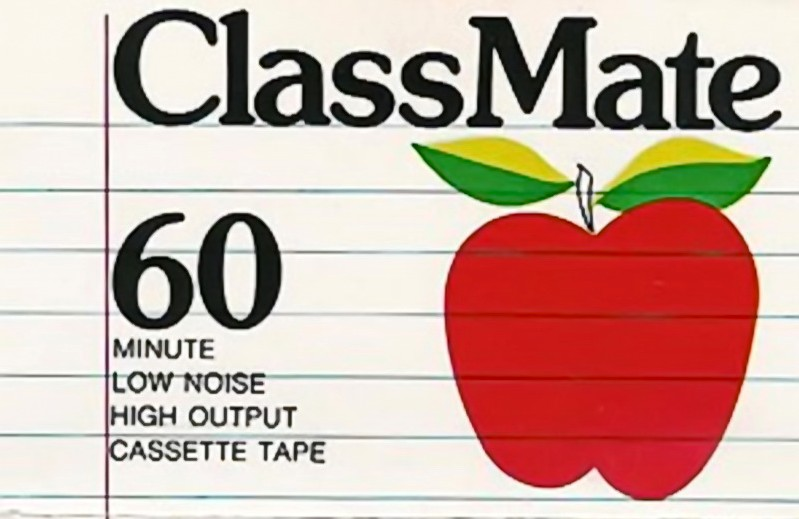 Compact Cassette ClassMate 60 Type I Normal Hong Kong