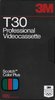 VHS, Video Home System 3M T 30 "T30" Type I Normal 1990 USA