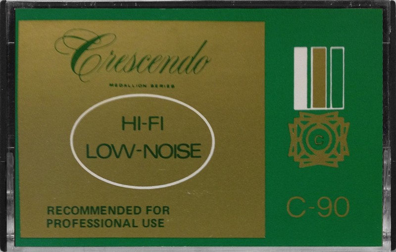 Compact Cassette Crescendo 90 Type I Normal Australia