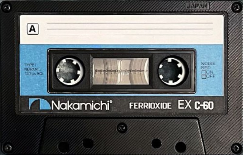Compact Cassette Nakamichi EX 60 Type I Normal 1977 Japan