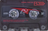 Compact Cassette AXIA PS-I / PS-1 30 "PS1K 30" Type I Normal 1998 Japan