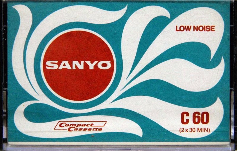 Compact Cassette Sanyo 60 Type I Normal 1972 Europe