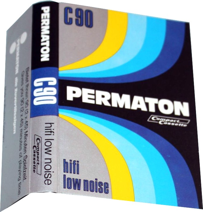 Compact Cassette Permaton 90 Type I Normal 1979 Germany