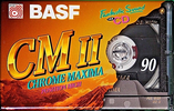 Compact Cassette BASF CM II Chrome Maxima 90 Type II Chrome 1995 Europe
