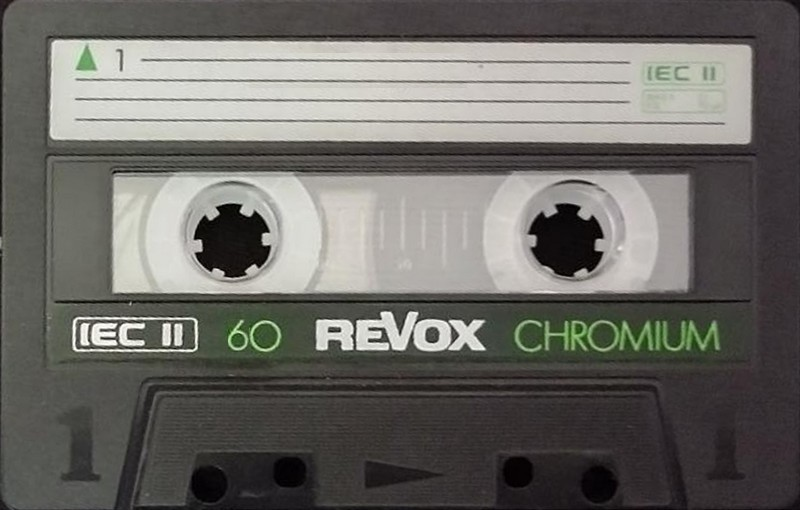 Compact Cassette Revox 60 "Chromium" Type II Chrome 1984 Europe
