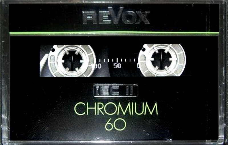 Compact Cassette Revox 60 "Chromium" Type II Chrome 1984 Europe